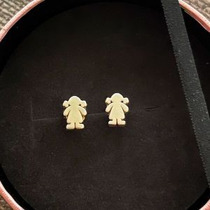 Authentic TOUS Girl earrings